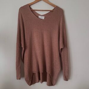 Hyped Unicorn V neck Sweater Size M/L